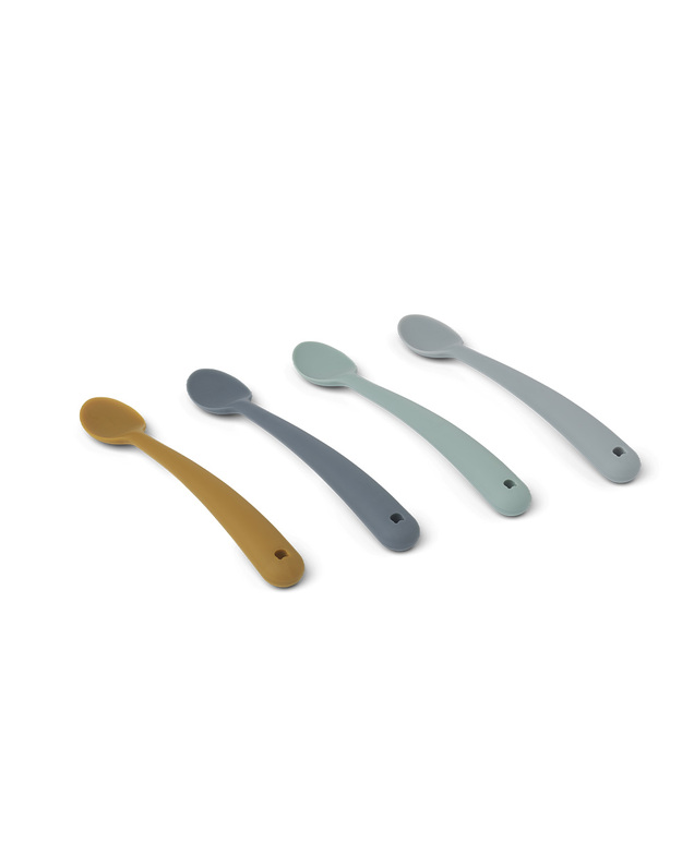 Lot de 4 cuillères Siv Coloris blue multi mix Liewood