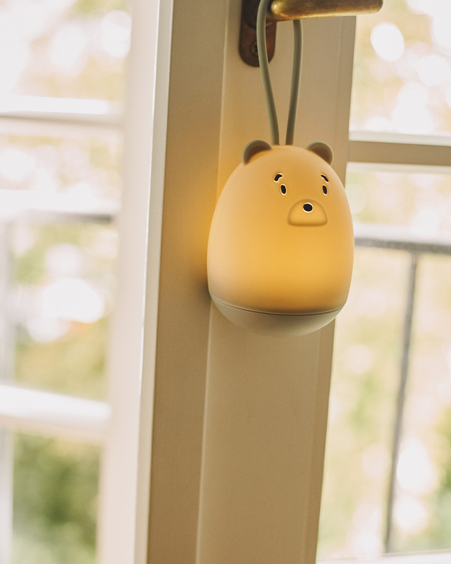 Lampe de nuit Watson Mr bear coloris dove blue Liewood
