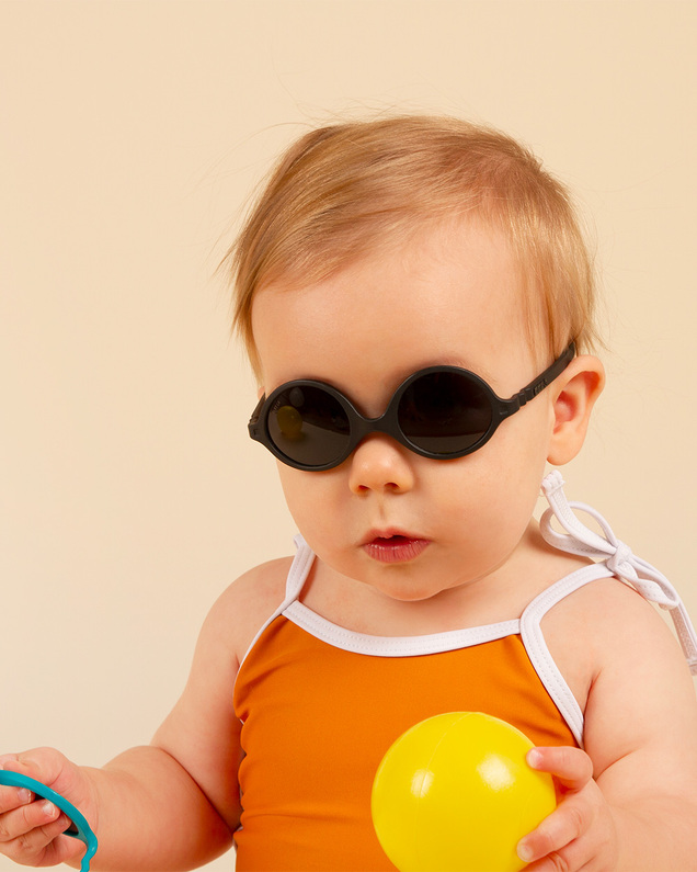 Lunettes de soleil bébé Diabola 0-1 an Coloris noir Ki Et La