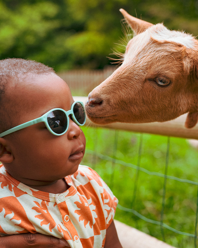 Lunettes de soleil Wazz 1-2 ans Coloris menthe Ki Et La