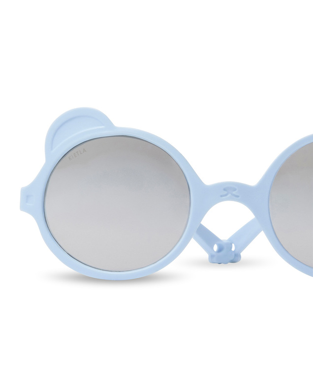 Lunettes de soleil bébé Ourson 1-2 ans Coloris bleu clair Ki Et La