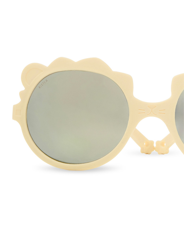 Lunettes de soleil bébé Lion 1-2 ans Coloris vanille Ki Et La