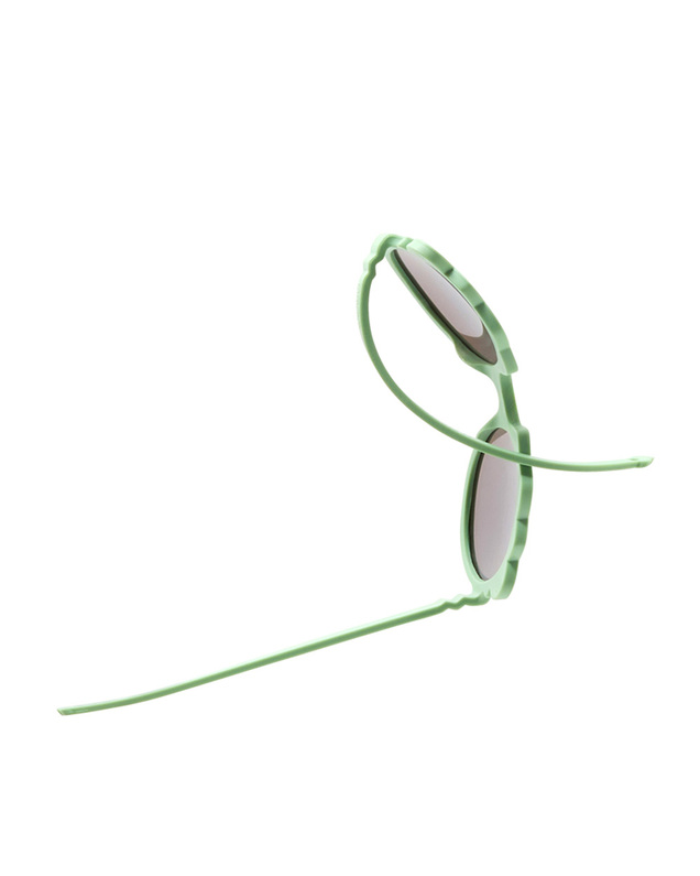 Lunettes de soleil bébé Lion 1-2 ans Coloris sauge Ki Et La