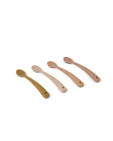 Lot de 4 cuill&egrave;res Siv Coloris tuscany rose multi mix  Liewood
