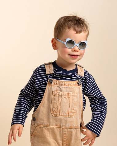 Lunettes de soleil b&eacute;b&eacute; Ourson 1-2 ans Coloris bleu clair  Ki Et La