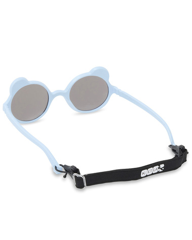 Lunettes de soleil b&eacute;b&eacute; Ourson 0-1 an Coloris bleu clair  Ki Et La