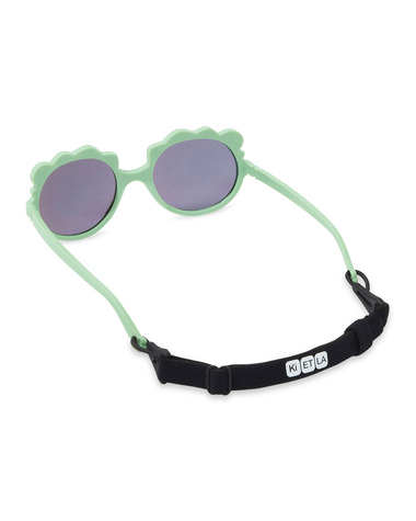 Lunettes de soleil b&eacute;b&eacute; Lion 0-1 an Coloris sauge  Ki Et La