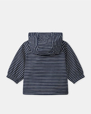 Imperm&eacute;able 3-en-1 &agrave; rayures Coloris bleu marine  Sergent Major