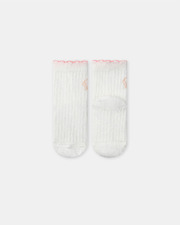 Chaussettes côtelées coquillage Coloris écru Sergent Major