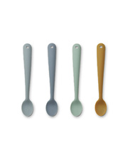 Lot de 4 cuillères Siv Coloris blue multi mix Liewood