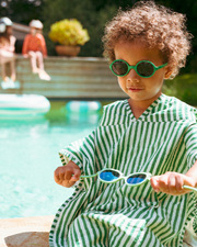 Lunettes de soleil bébé Lion 0-1 an Coloris sauge Ki Et La