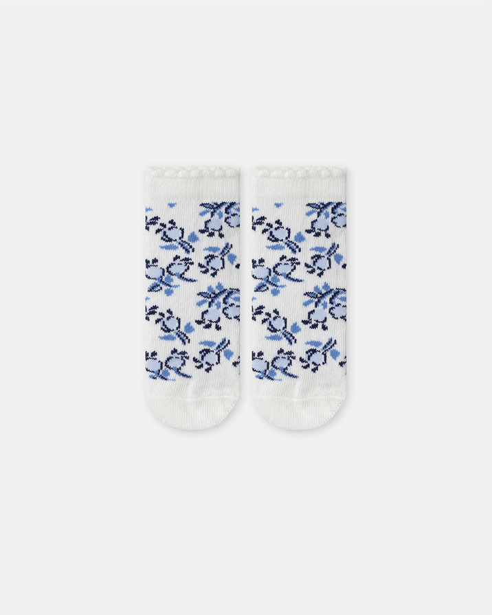 Lot de 3 paires de chaussettes imprim&eacute; baies Coloris bleu  Sergent Major