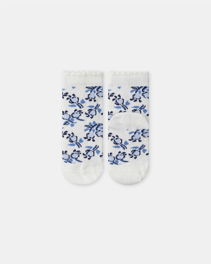 Lot de 3 paires de chaussettes imprim&eacute; baies Coloris bleu  Sergent Major