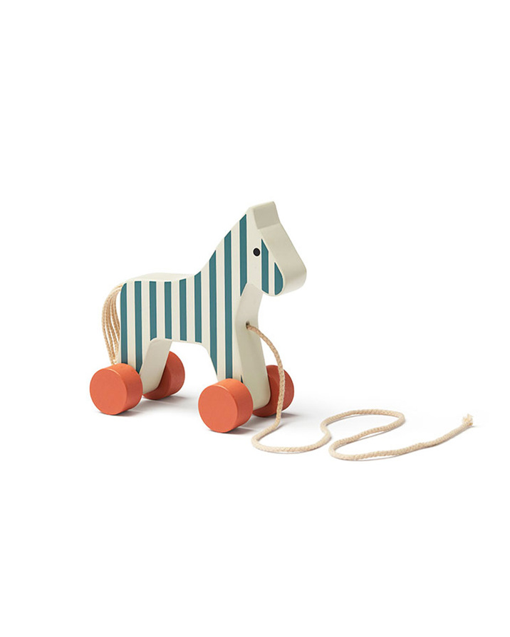 Cheval &agrave; tirer ray&eacute; En bois  Kid's concept