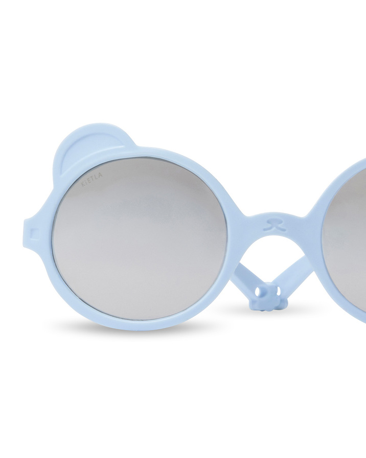 Lunettes de soleil bébé Ourson 0-1 an Coloris bleu clair Ki Et La