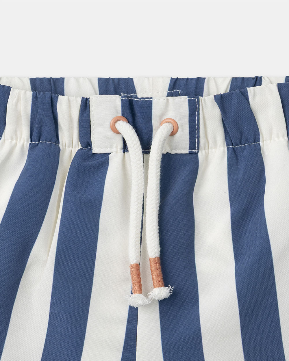 Short de bain &agrave; rayures avec couche Coloris bleu  Sergent Major