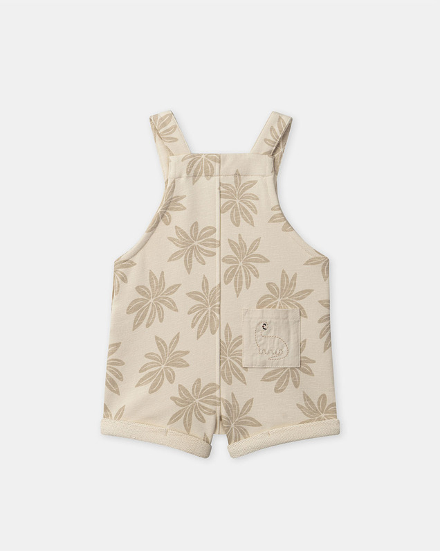 Salopette courte imprimé palmiers Coloris beige Sergent Major