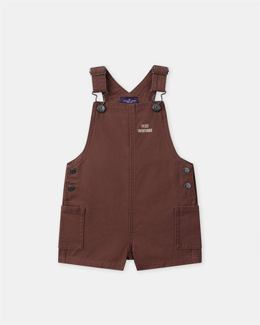 Salopette courte petit aventurier Coloris marron  Sergent Major