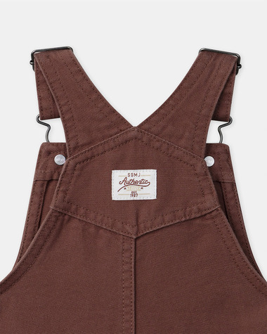 Salopette courte petit aventurier Coloris marron  Sergent Major