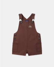 Salopette courte petit aventurier Coloris marron Sergent Major