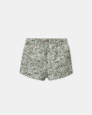 Short de bain imprim&eacute; jungle avec couche Coloris kaki  Sergent Major