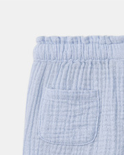Short en double gaze de coton Coloris bleu ciel  Sergent Major