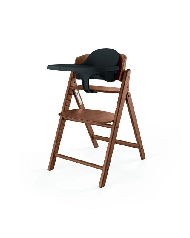 Chaise haute Click & Fold 3-en-1 Coloris All Natural Dark Cybex