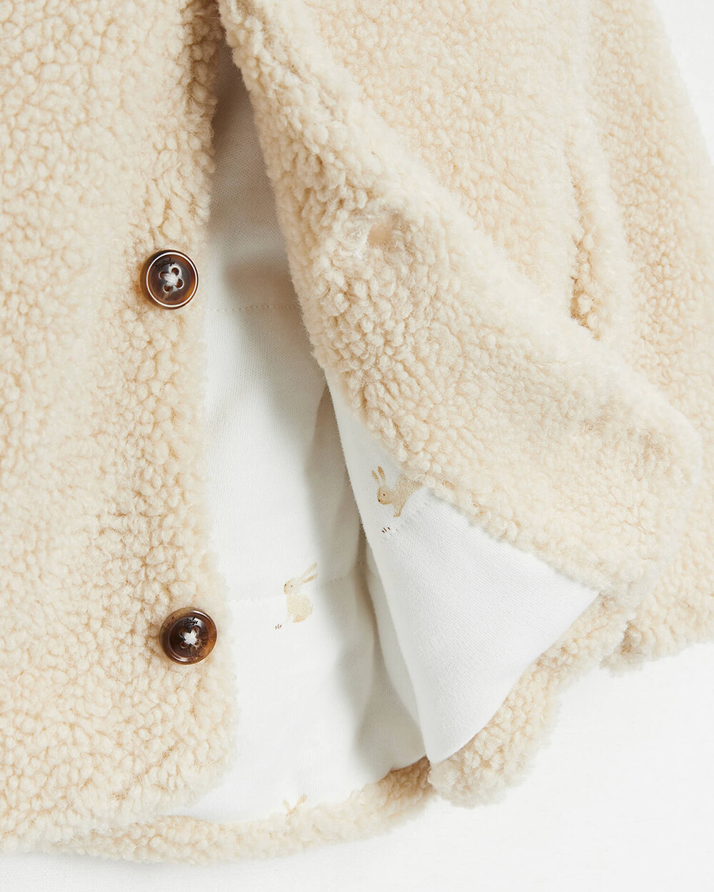Veste imitation fourrure Coloris naturel  Natalys