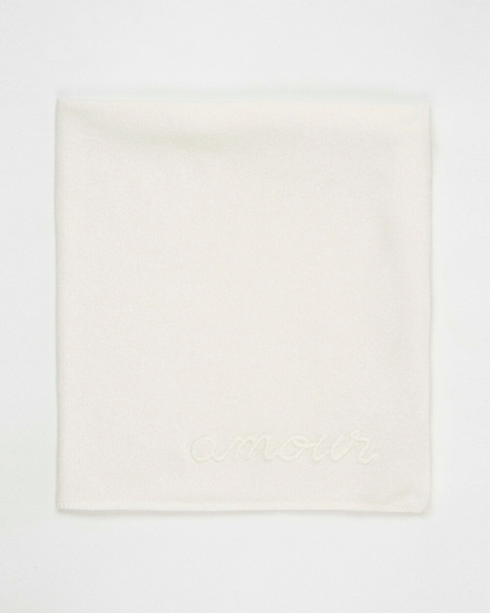 Couverture en laine Mérinos Coloris écru Natalys