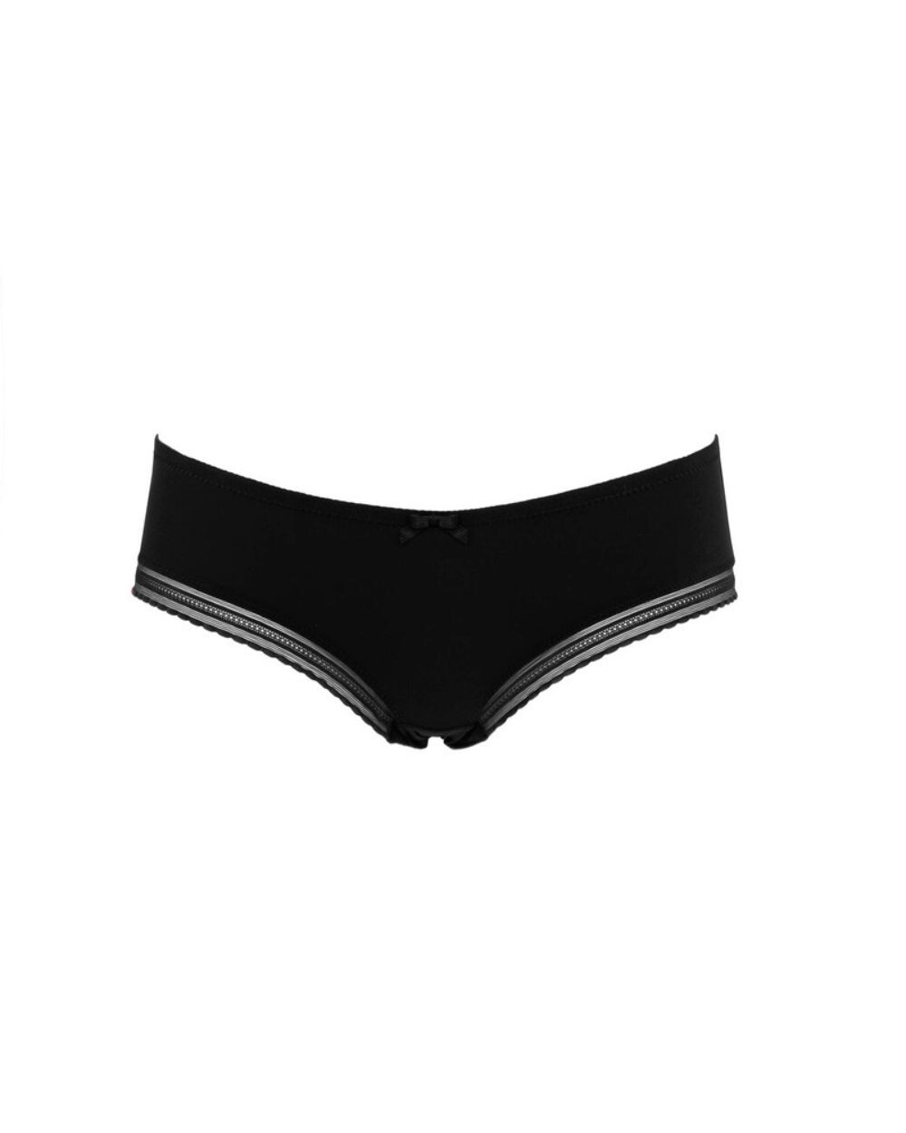 Shorty de grossesse Coloris noir Cache coeur
