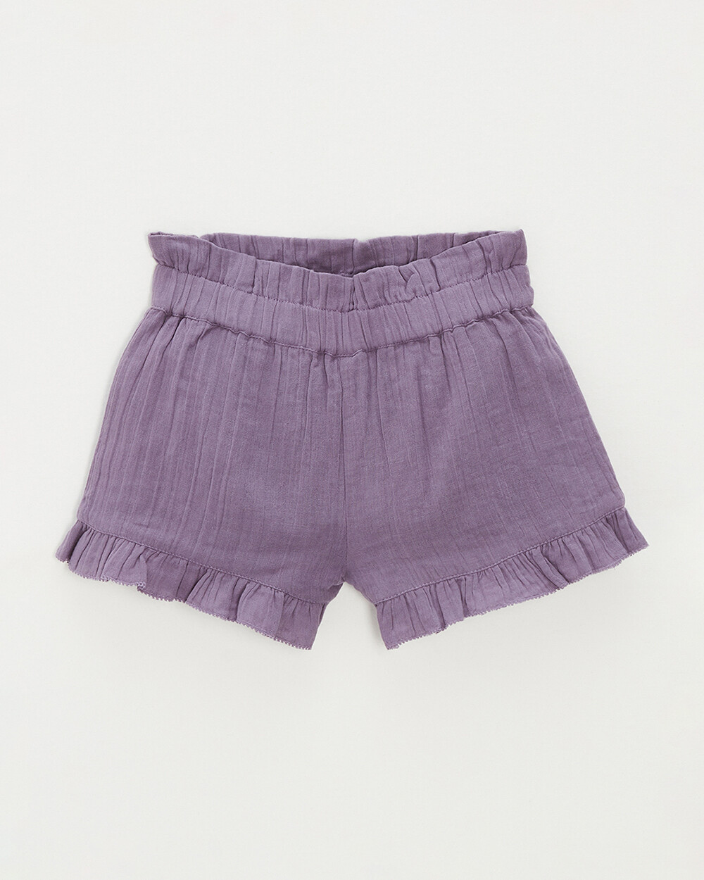 Short en gaze de coton Coloris violet  Natalys