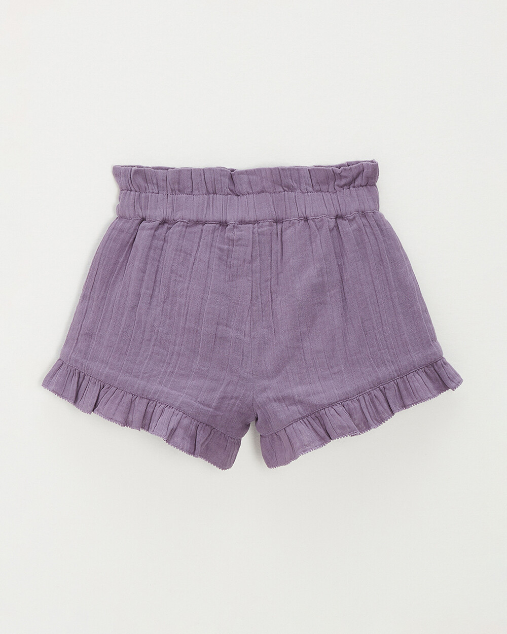 Short en gaze de coton Coloris violet  Natalys