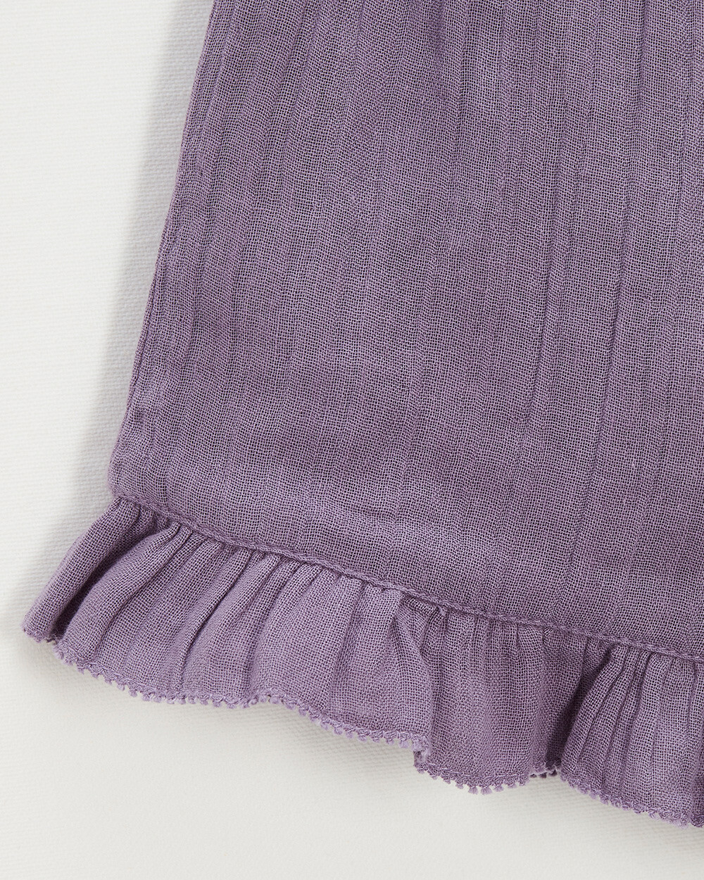 Short en gaze de coton Coloris violet  Natalys