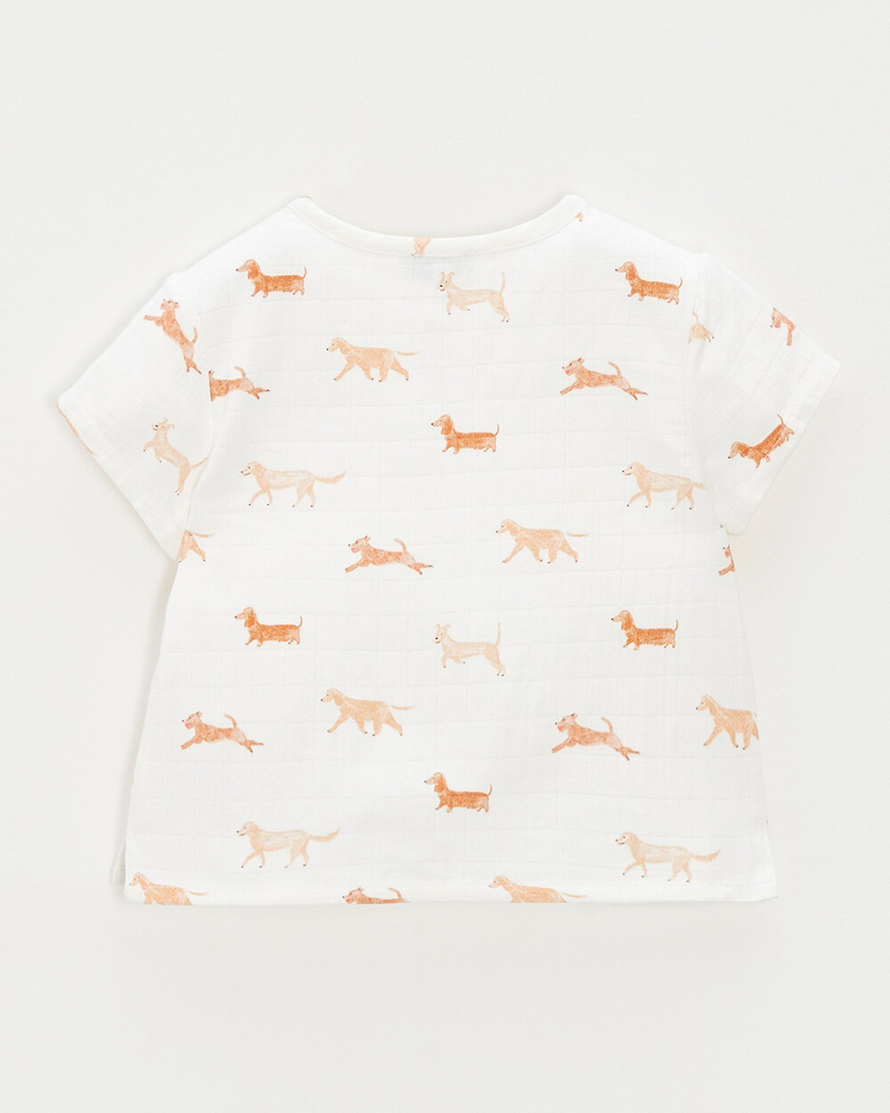 Chemise manches courtes Imprim&eacute; chiens  Natalys