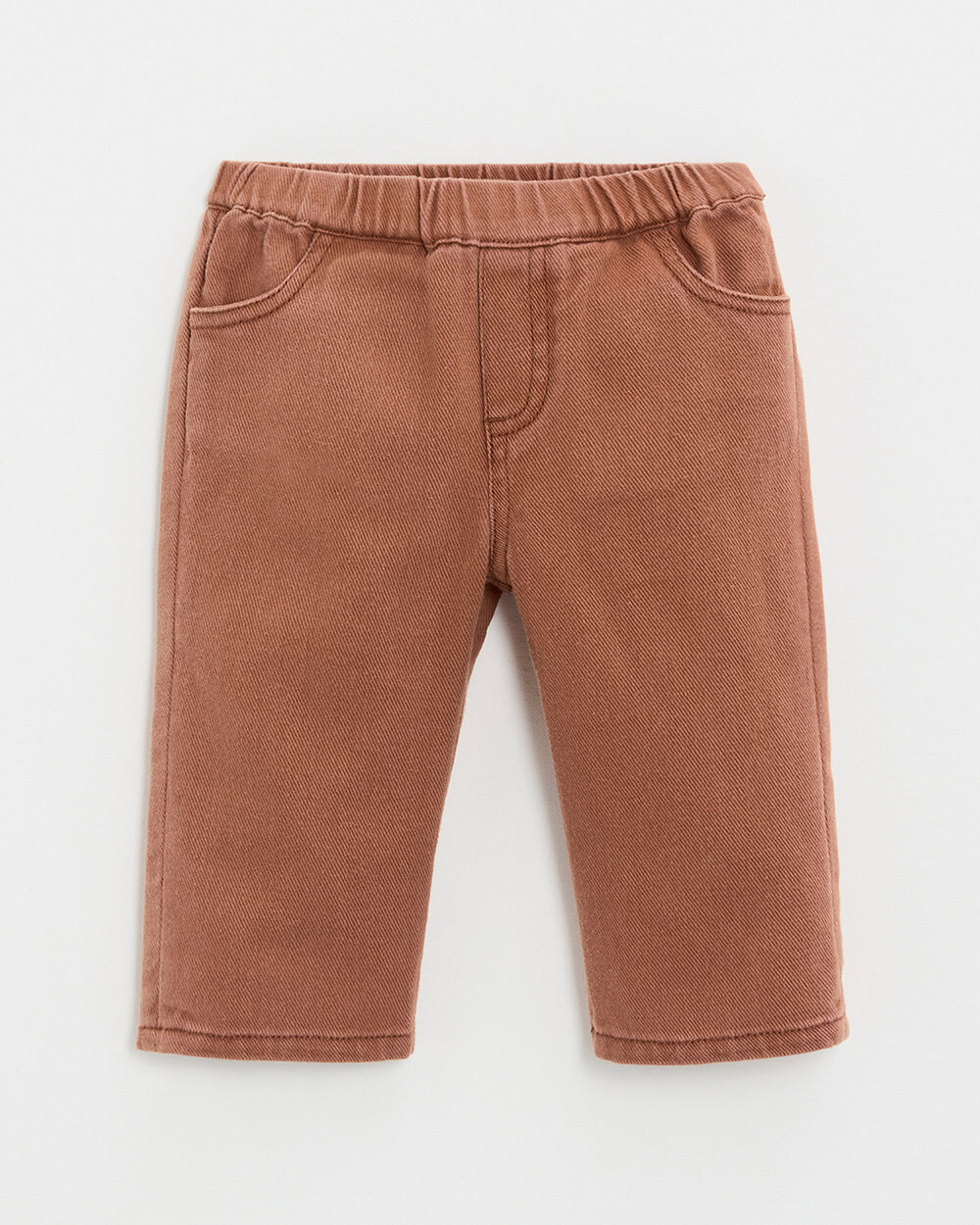 Pantalon en twill Coloris rouille  Natalys