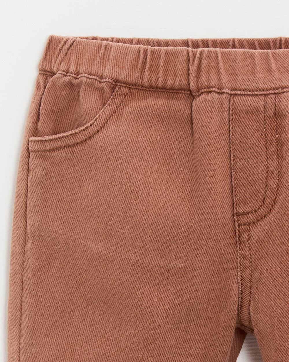 Pantalon en twill Coloris rouille  Natalys