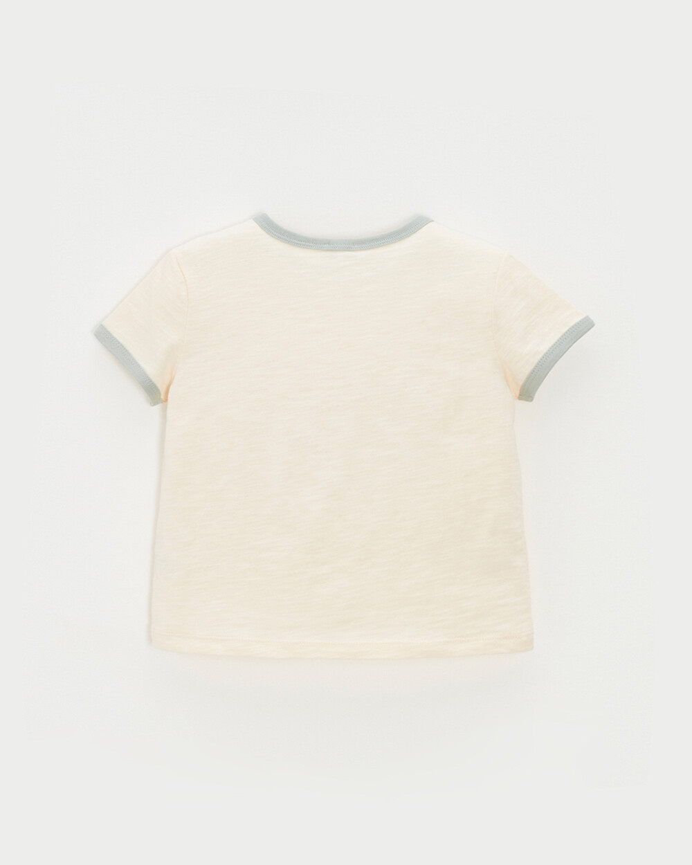 Tee-shirt enfant manches courtes Coloris écru Natalys