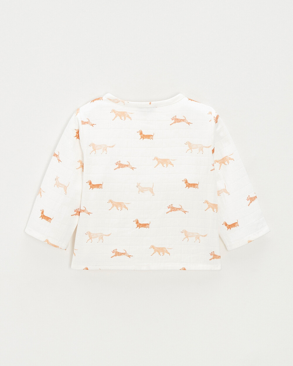 Chemise en gaze de coton Imprim&eacute; chiens  Natalys