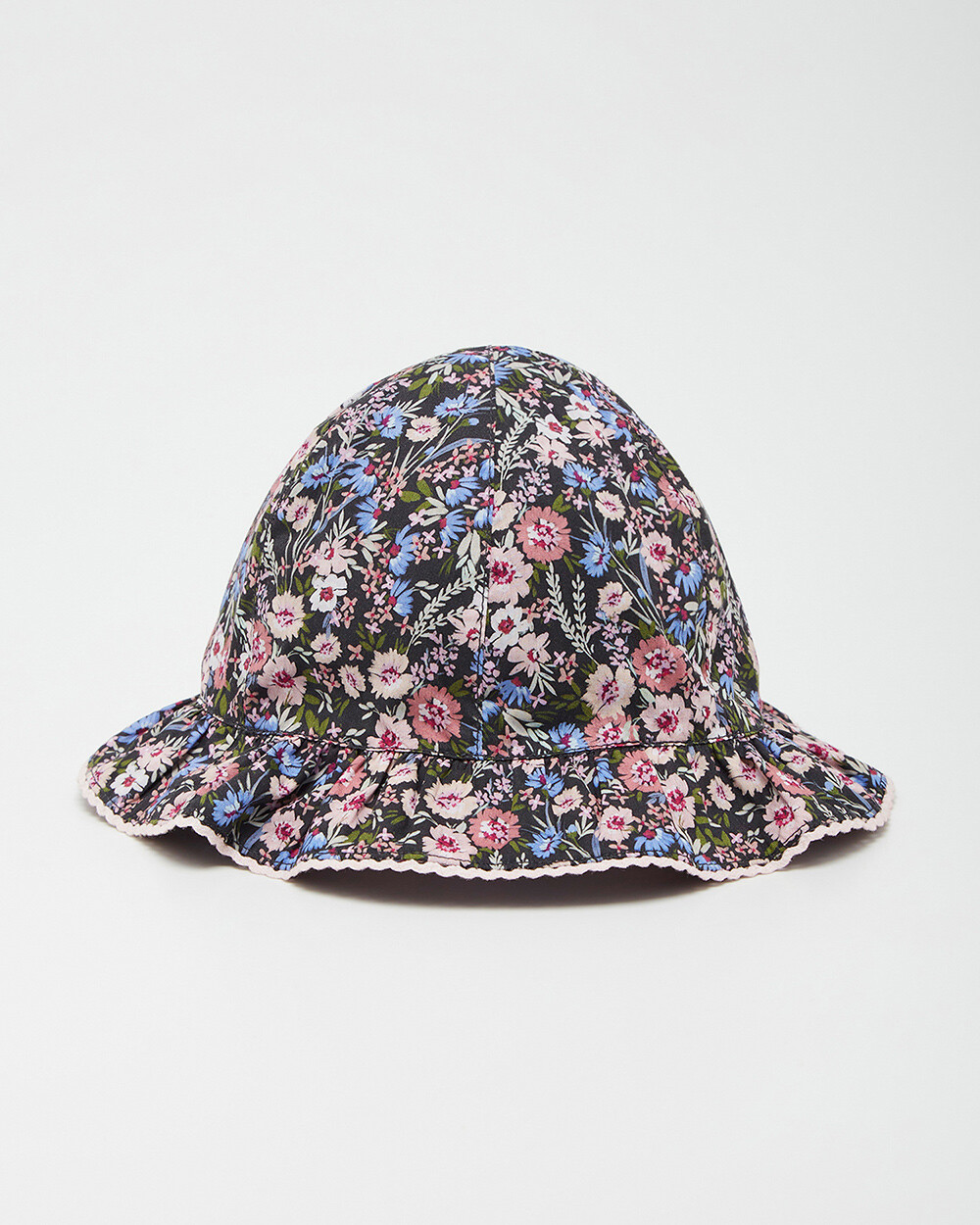 Chapeau en tissu Liberty Imprim&eacute; fleurs  Natalys