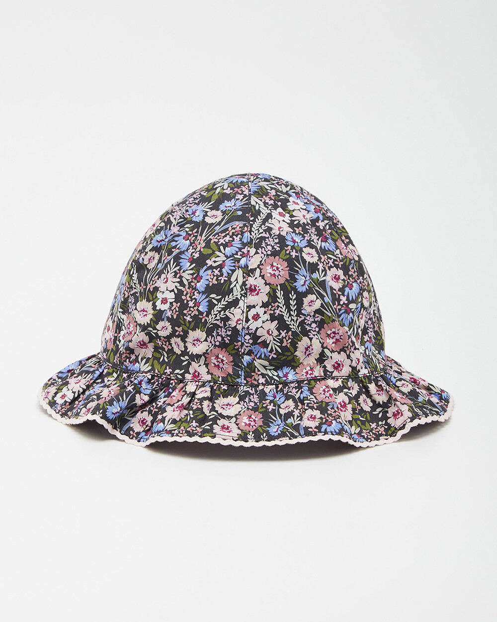 Chapeau en tissu Liberty Imprim&eacute; fleurs  Natalys