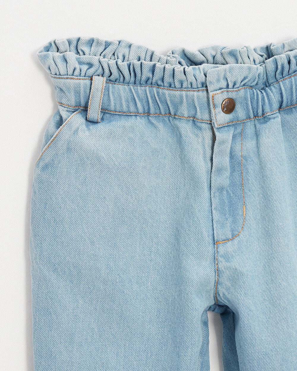 Pantalon en denim Coloris bleu  Natalys