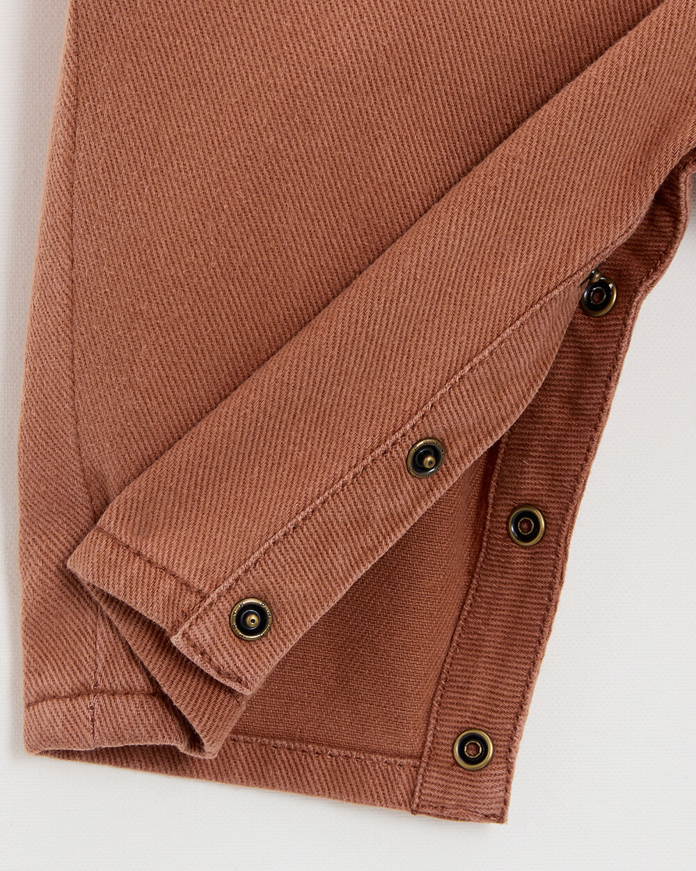 Salopette longue en twill Coloris rouille  Natalys