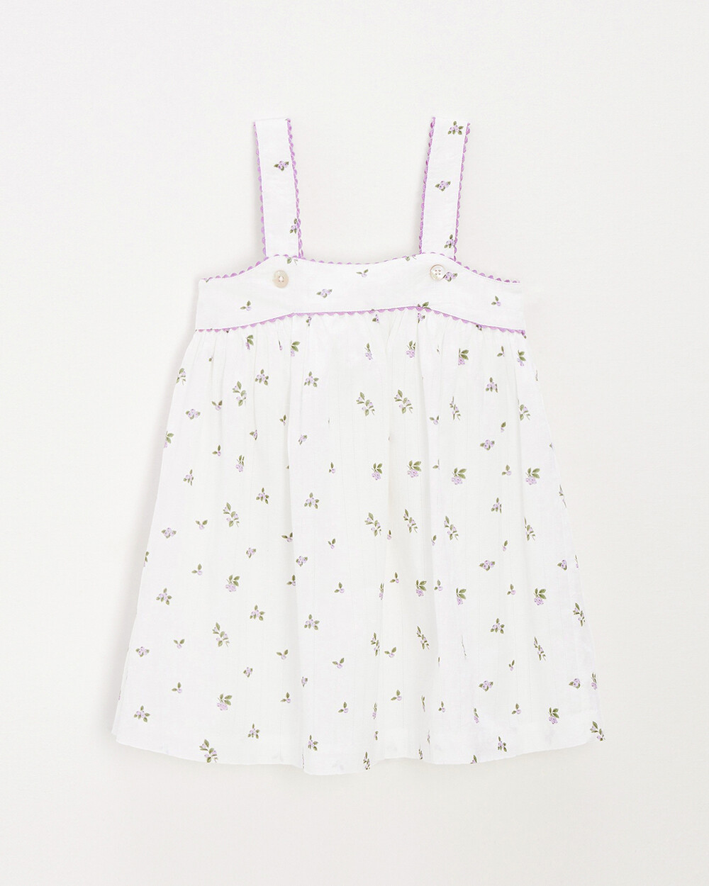 Robe enfant sans manches Imprim&eacute; myrtilles  Natalys