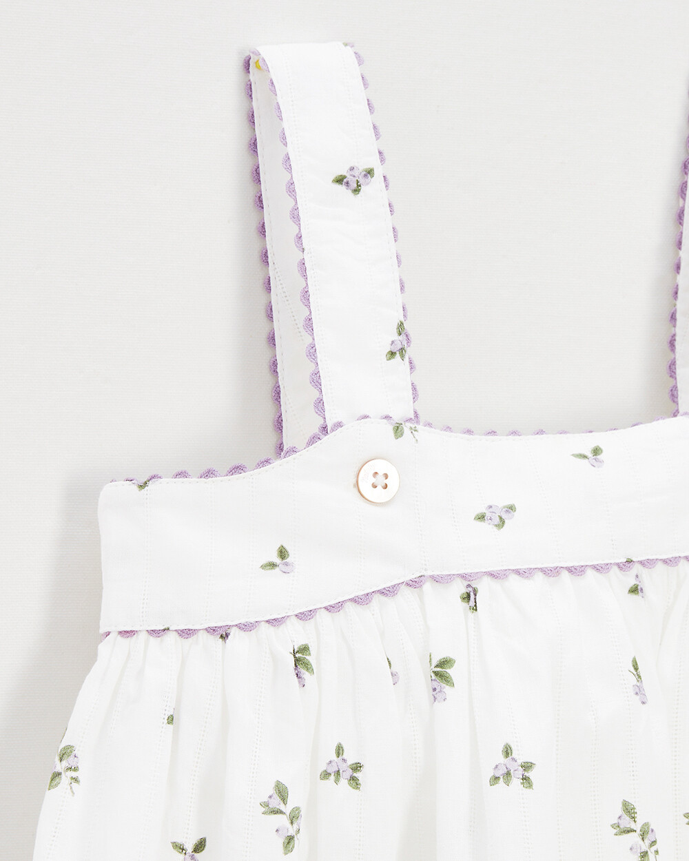 Robe enfant sans manches Imprim&eacute; myrtilles  Natalys