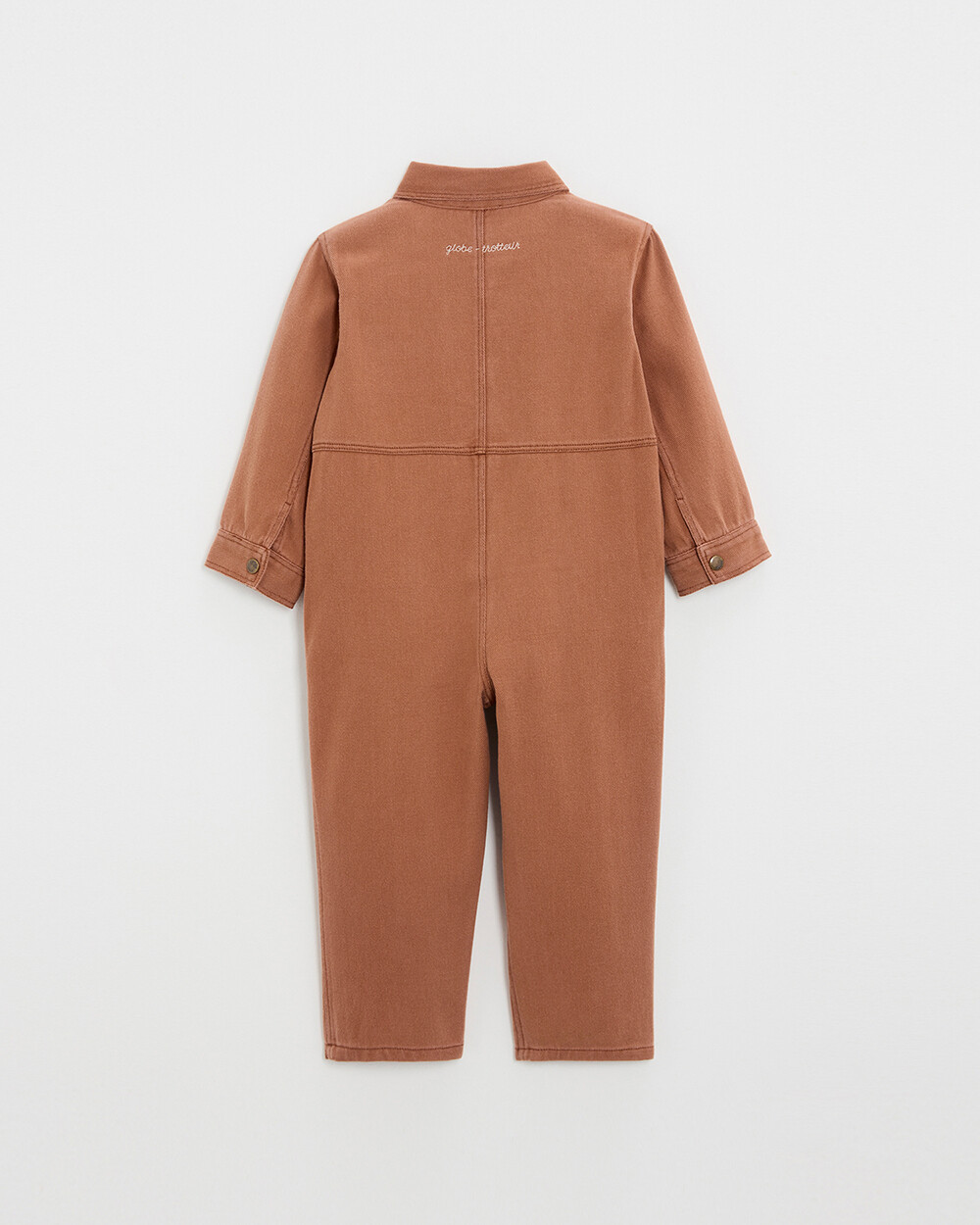 Combinaison longue enfant en twill Coloris rouille  Natalys