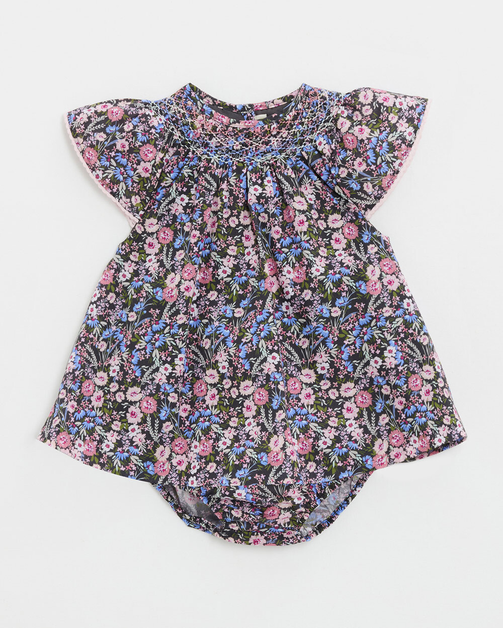 Robe en tissu Liberty Imprim&eacute; fleurs  Natalys
