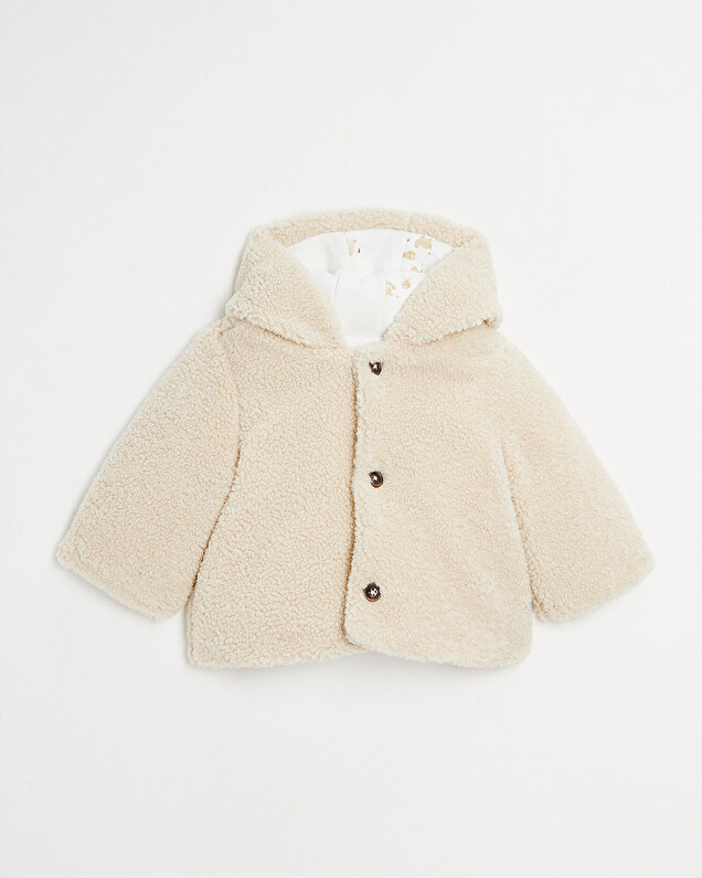 Veste imitation fourrure Coloris naturel Natalys