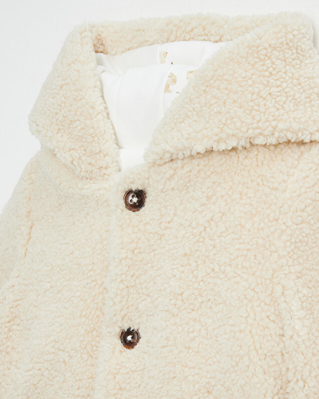 Veste imitation fourrure Coloris naturel Natalys