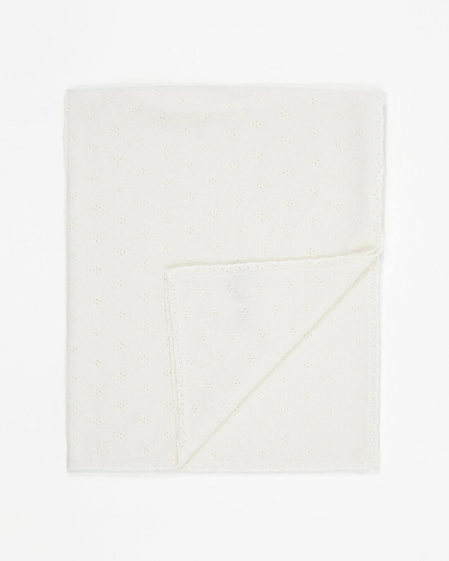 Couverture en Cachemire Coloris écru Natalys