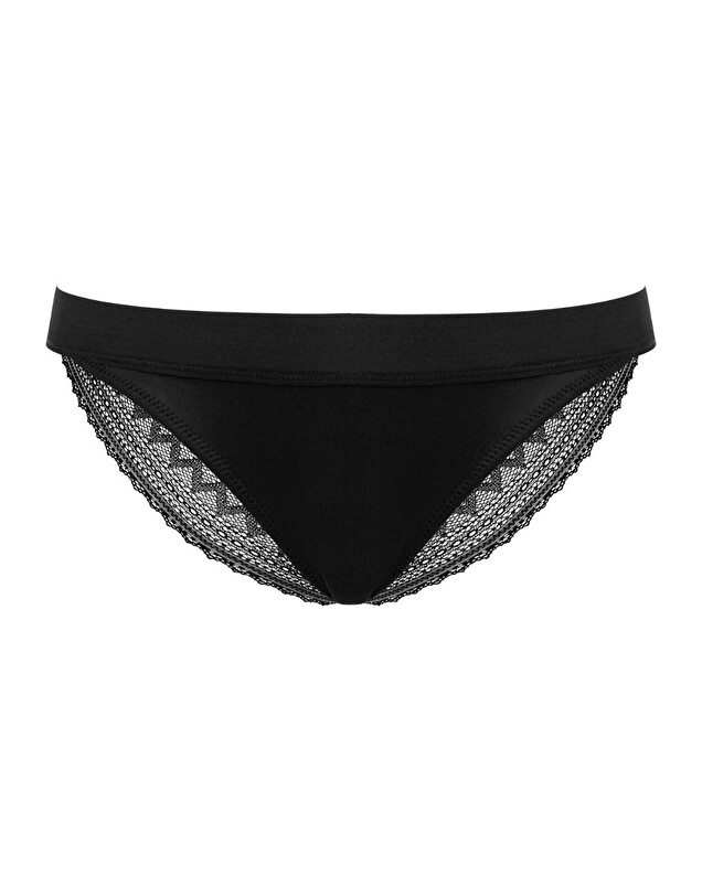 Culotte de grossesse Coloris noir Cache coeur